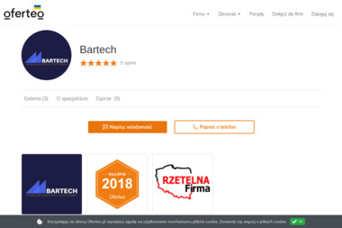 Bartech - Instalatorstwo telekomunikacyjne Białystok