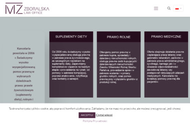 Kancelaria Radcy Prawnego Monika Zboralska - Prawo Sp&oacute;łdzielcze Warszawa