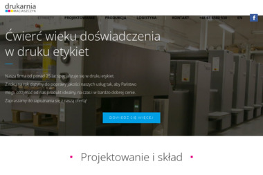 Drukarnia Etykiet Maciaszczyk - Drukarnia Poznań