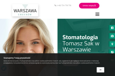 Stomatologia Fizis Tomasz Sak - Gabinet Dentystyczny Warszawa