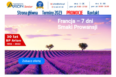 Agencja Turystyczna Arion Dorota i Krzysztof Radwan Sp.J. - Oferty Podróży Kraków