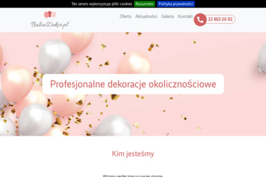 BalonDekor.pl - Dekoracja Sali Weselnej Warszawa