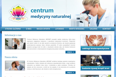 Centrum Medycyny Naturalnej Medam. Bioenergoterapia, diagnostyka organizmu - Medycyna Niekonwencjonalna Grodzisk Mazowiecki
