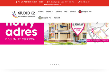 Centrum Ksero Studio K 2 S.C. Honorata Rauhut Krzysztof Rauhut - Banery Wielkoformatowe Piła