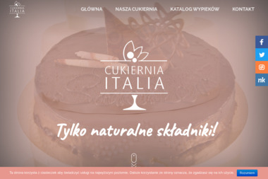 Cukiernia Italia - Ciasta Gorlice