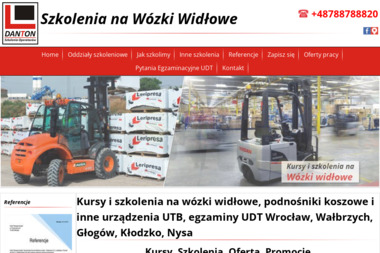 Danton Kursy Na Wózki Widłowe - Kurs Na Operatora Wózka Widłowego Opole
