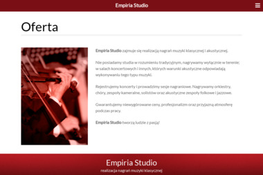 Empiria Studio - Nagrywanie Piosenek Różnowo