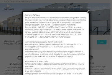 Euro Drape Sp. z o.o. - Pikowanie Materiałów Poznań