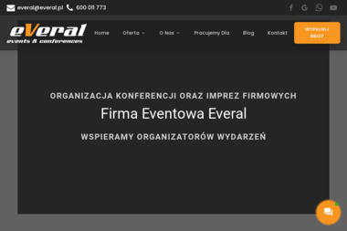 EVERAL imprezy integracyjne - Wypożyczalnia Oświetlenia Warszawa