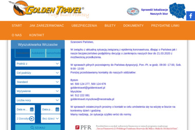 Biuro Podróży Golden Travel - Oferty Podróży Tarnowskie Góry