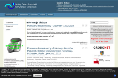Gminny Zakład Gospodarki Komunalnej w Miłkowicach - Transport Gruzu Miłkowice