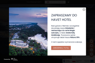 HAVET Hotel Resort & Spa - Pobyt w Spa Dźwirzyno