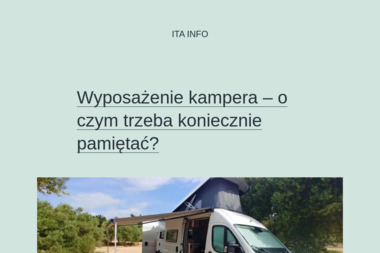 Agencja Turystyczna Ita - Oferty Wczasów Białystok