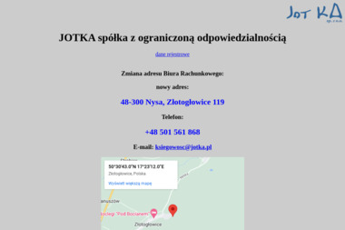 Jot Ka Sp. z o.o. - Realizacja Dźwięku Złotogłowice