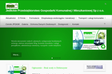 Jedlickie Przedsiębiorstwo Gospodarki Komunalnej i Mieszkaniowej Sp. z o.o. - Wywóz Papy Jedlicze