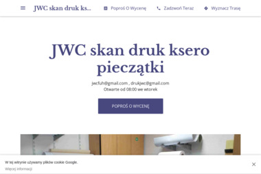 JWC F.U.H. -Skan-Druk-Ksero-Pieczątki - Drukarnia Żukowo