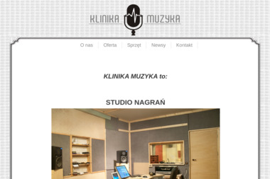 Studio Klinika Muzyka. Studio nagrań, postprodukcja filmowa - Nagrywanie Piosenek Łódź