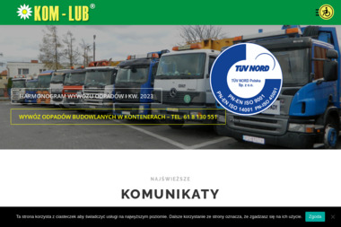 Kom-Lub Sp. z o.o. - Wywóz Gruzu Luboń