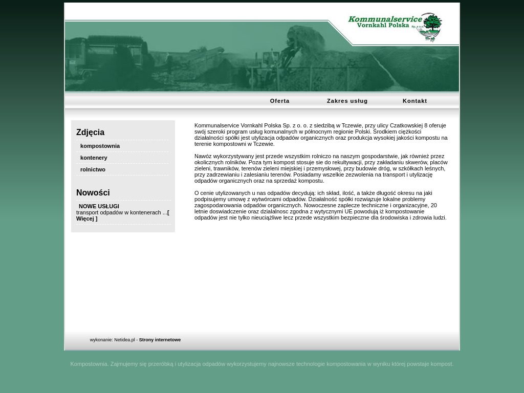 Kommunalservice Vornkahl Polska Sp. z o.o. - Wywóz Gruzu Tczew