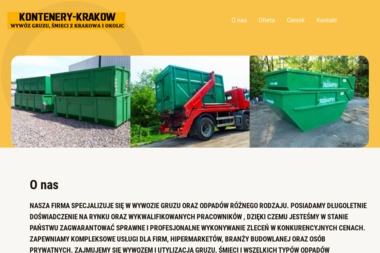 Kontenery, Wywóz Odpadów - Porządny Wynajem Kontenerów Na Odpady Wieliczka
