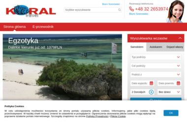 Koral Travel Biuro Podróży - Oferta Wakacyjna Sosnowiec
