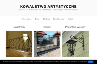 Pracownia Rzemiosła Artystycznego - Kowalstwo - Kowalstwo Artystyczne Warszawa