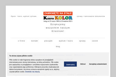 Bojczewski Ksero KOLOR - Foliowanie Papieru Opole