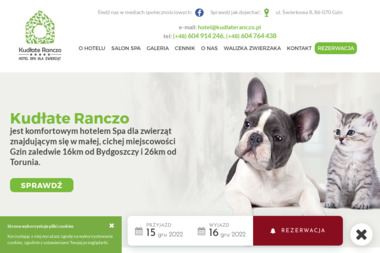 Kudłate Ranczo. Hotel dla zwierząt, kudłate ranczo, hotel dla psów - Noclegi Gzin