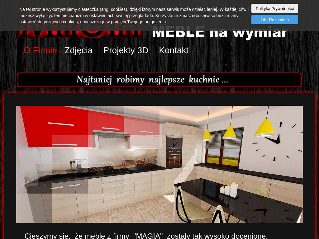 Usługi Stolarskie Magia Monika Kątnik - Kuchnie Pod Zabudowę Osiek