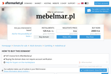 Mebelmar. Meble na wymiar, meble kuchenne, zabudowy - Meble na wymiar Brójce