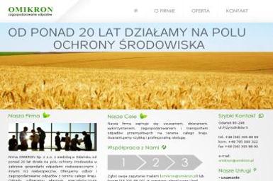Omikron Sp. z o.o. - Przetwarzanie odpadów Gdańsk