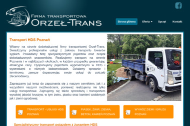 Orzeł-Trans,usługi HDS, wywóz gruzu i ziemi, żwir, ziemia itp. - Wywóz Gruzu Przeźmierowo