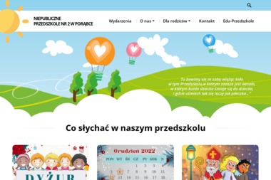 Niepubliczne Przedszkole Nr 2 w Porąbce Ewa Frosztęga Waluś - Przedszkole Porąbka