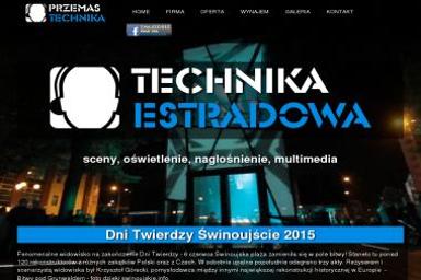 Przemas-Technika - Nagłośnienie, oświetlenie Gryfino
