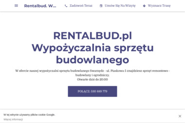 Rentalbud Wypożyczalnia Sprzętu i Narzędzi Remonotowo-Budowlanego i Ogrodowego - Maszyny budowlane Swarzędz