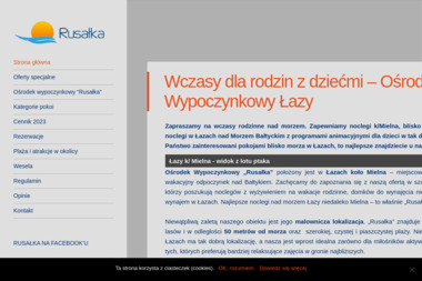 Rusałka Ośrodek Wypoczynkowy. Wczasy rodzinne nad morzem, wczasy z dziećmi nad morzem - Biuro Podróży Łazy