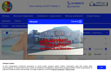 Biuro Podróży Scout Tavel 2 - Oferty Wczasów Kłobuck