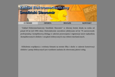 Zakład Elektromechaniczny Smoliński Sławomir - Przezwajanie Silników Ełk