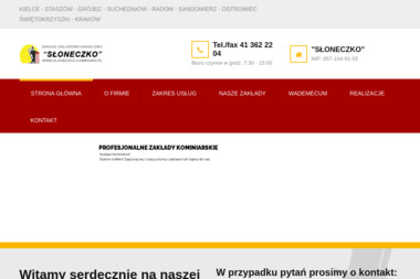 Zakład Usługowo-Handlowy "SŁONECZKO" - Kominiarz Kielce