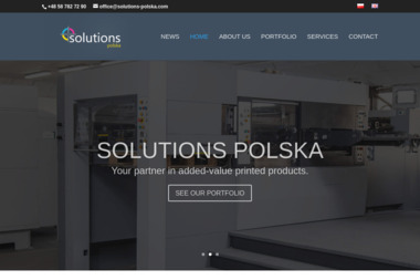 Solutions - Polska Sp. z o.o. - Introligator Gdynia
