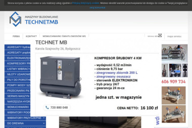 Technet Maszyny Budowlane - Zagęszczarki nowe Bydgoszcz