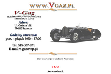 V-GAZ - Serwis LPG Szczecin