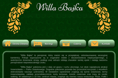 Willa Bajka. Pokoje, noclegi - Noclegi Inowrocław