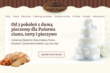 Piekarnia - Cukiernia "Staromiejska" - Gastronomia Police