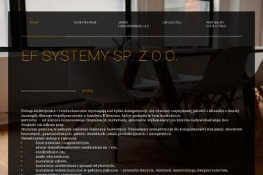 EF Systemy sp zoo - Instalatorstwo telekomunikacyjne Luboń