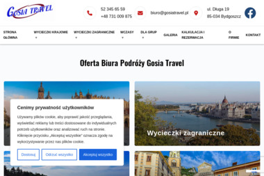 Biuro Podróży "GOSIA TRAVEL" - Oferty Podróży Bydgoszcz