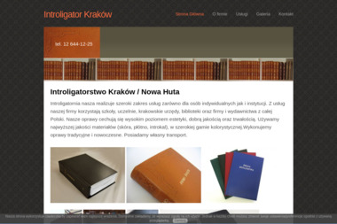 Zakład Introligatorski Grzywa Wojciech - Usługi Itroligatorskie Kraków