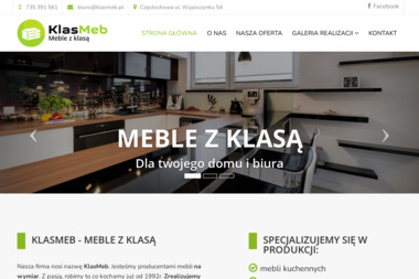 KlasMeb Meble na wymiar - Kuchnie na wymiar Częstochowa