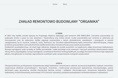 Zakład Remontowo Budowlany "Organika" Sp. z o.o. - Szpachlarz Nowa Sarzyna