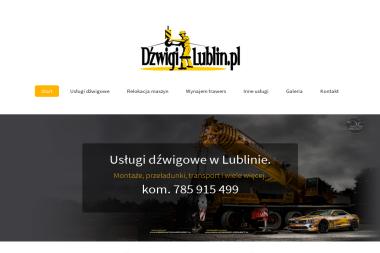 Usługi Dźwigowe - Maszyny budowlane Lublin